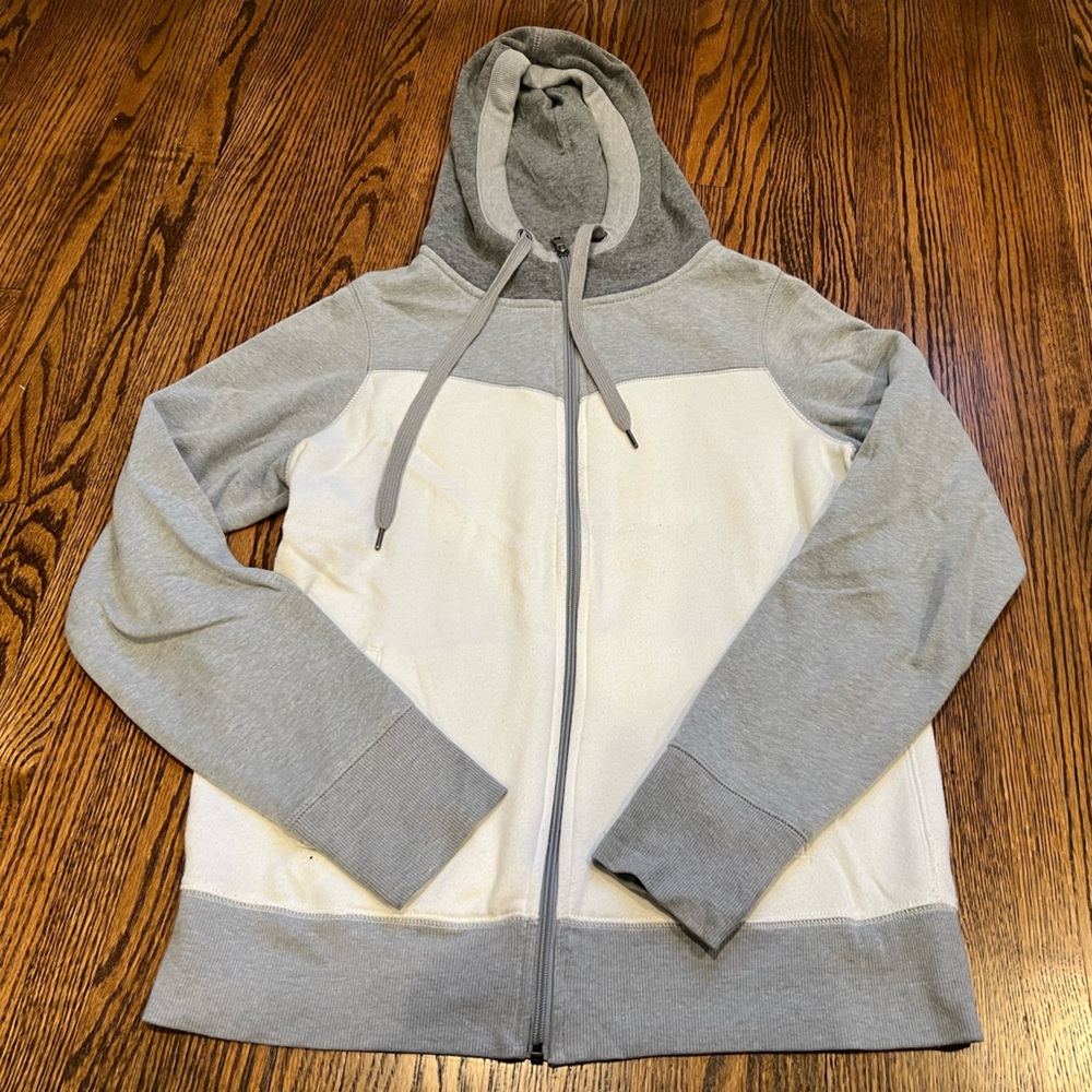 Hooded Zip-Up Sweatshirt Medium